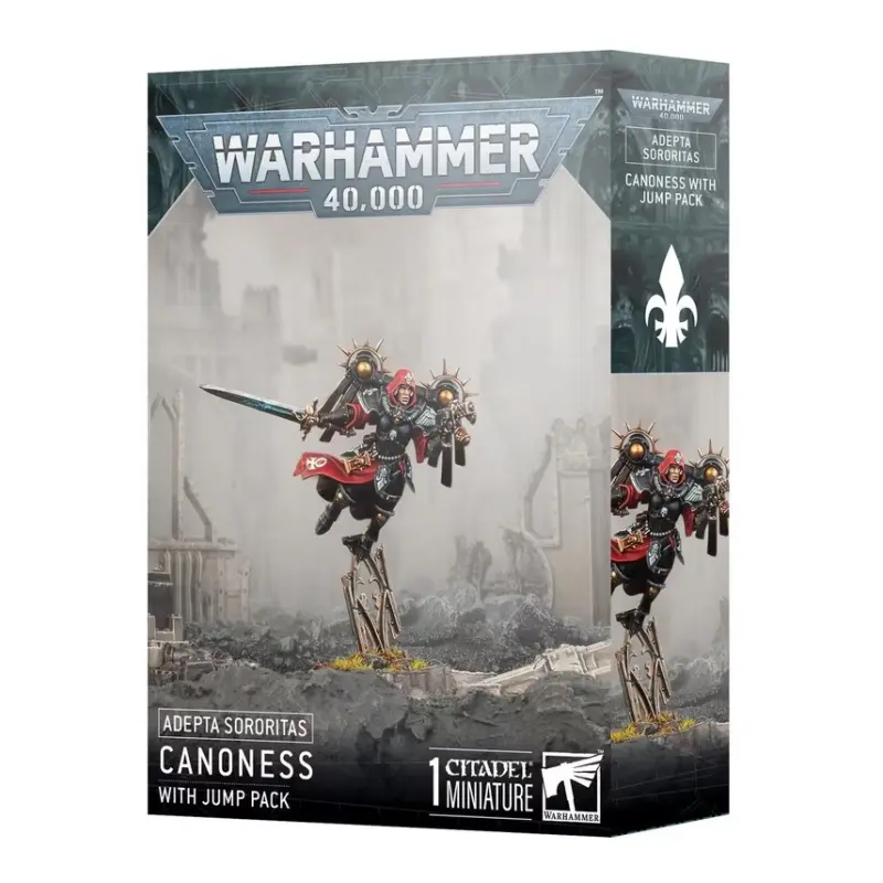 Adepta sororitas: canoness w/jump pack, model 52-61